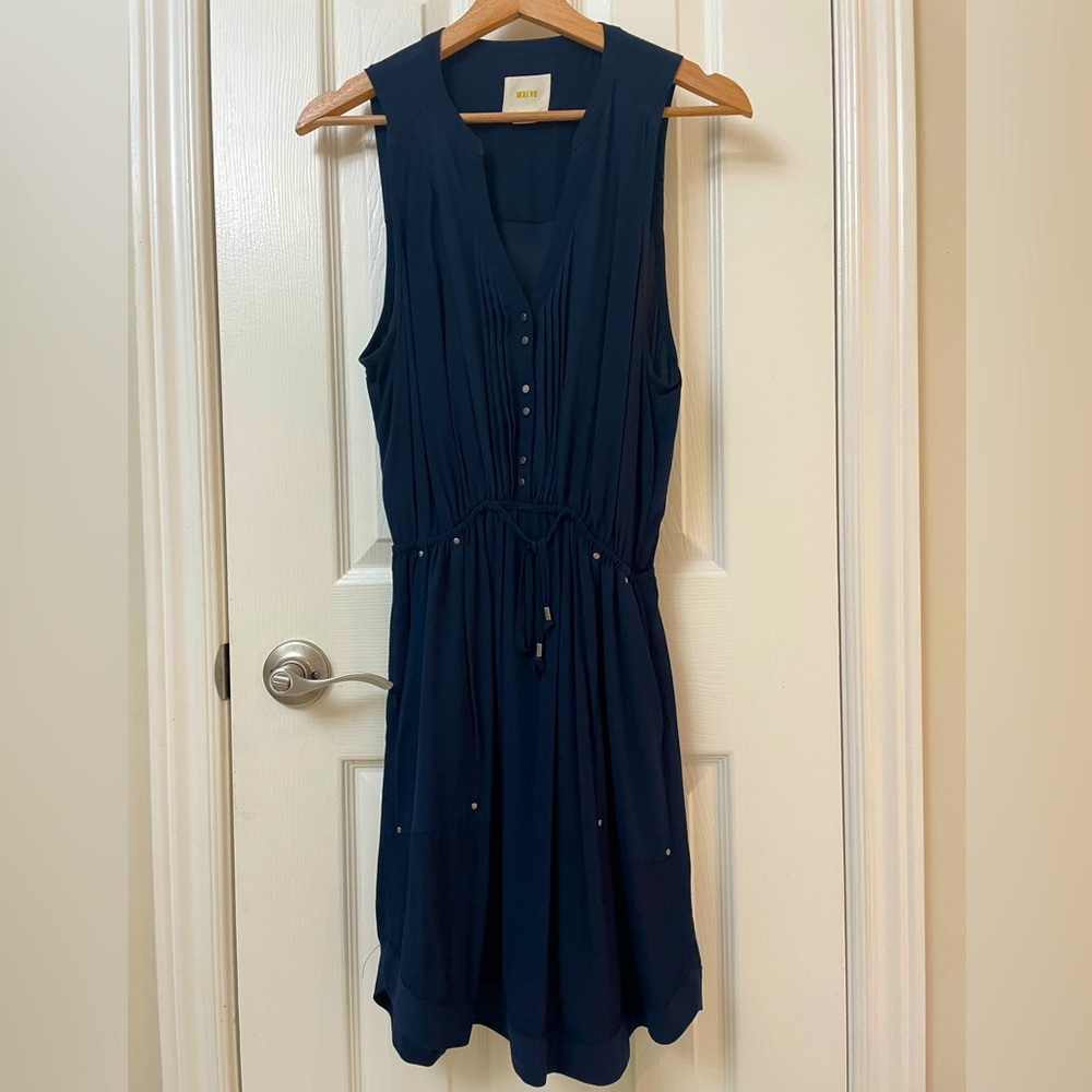 Maeve MED Navy Summer Dress